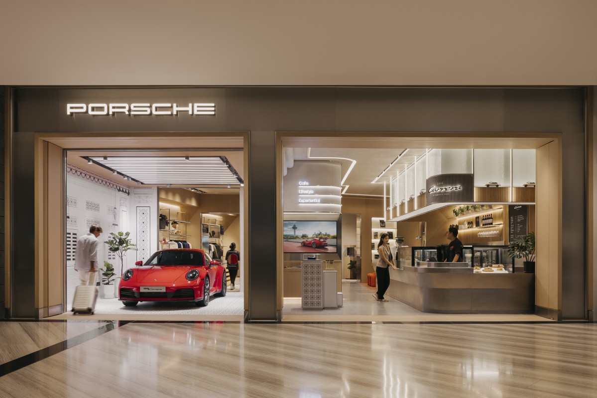 Porsche at Jewel opens its doors at the Singapore Changi Airport - THE EDGE SINGAPORE