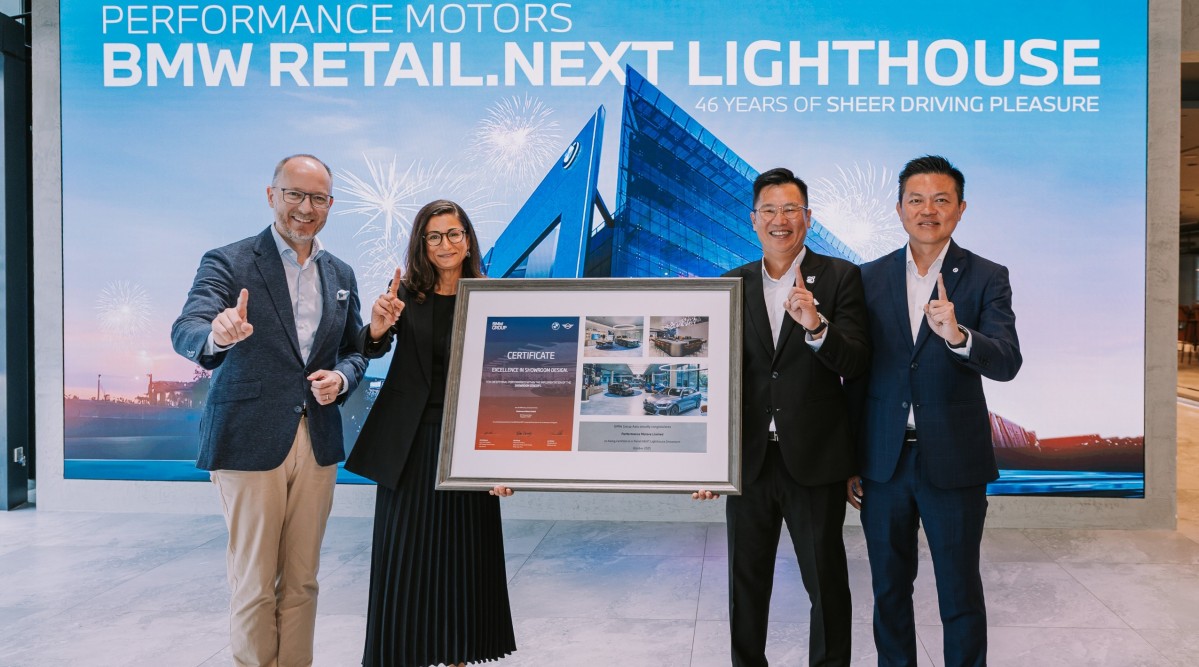 BMW Retail.Next Lighthouse status awarded to Performance Motors Limited - THE EDGE SINGAPORE