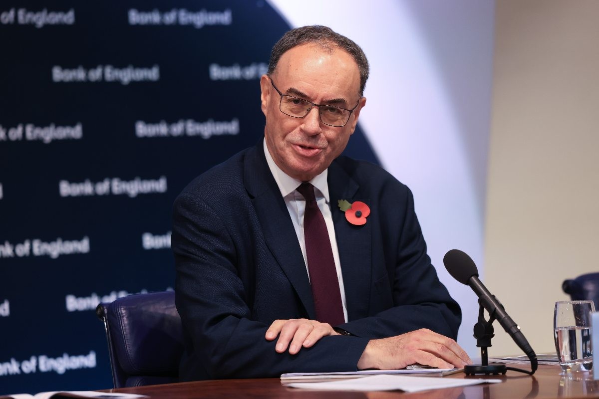 Andrew Bailey. Photo: Bloomberg