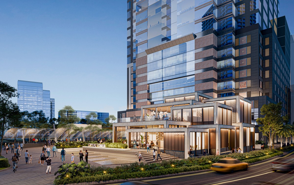 Capital Tower’s $25 mil upgrade to add mental wellness centre, keep Fitness First gym - THE EDGE SINGAPORE