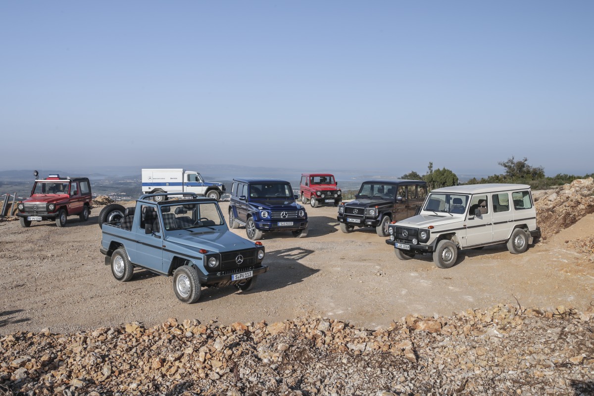 A brief history of the Mercedes-Benz G-Class : A star is born