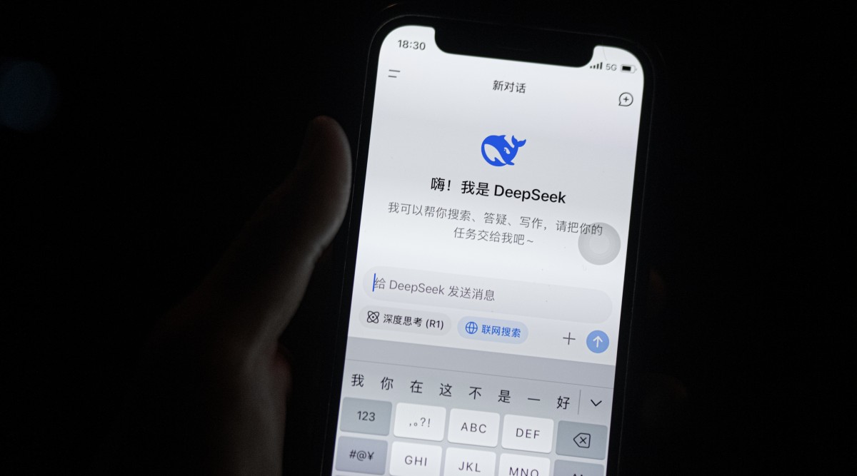 Chinese AI start-up DeepSeek set off a massive tech sell-off last year after unveiling its flagship model. US chip giant Nvidia lost nearly US$600 billion before staging a recovery. Photo: Bloomberg