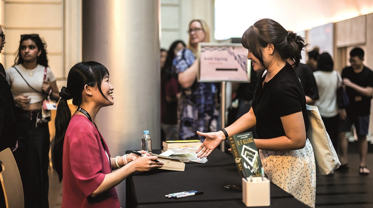 Last October, Kuang signed a new four-book deal with HarperCollins - THE EDGE SINGAPORE