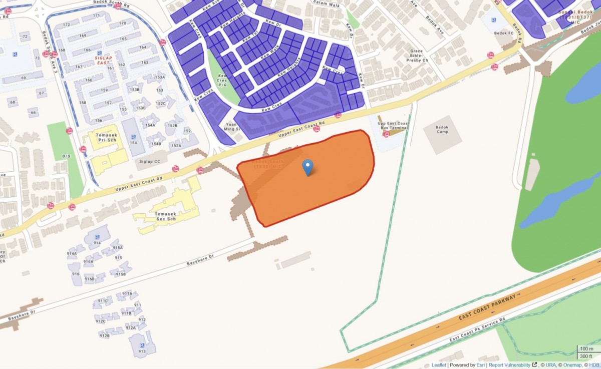 Large 5.74ha Bayshore Drive mixed-use GLS site could draw $2 bil top bid: analysts