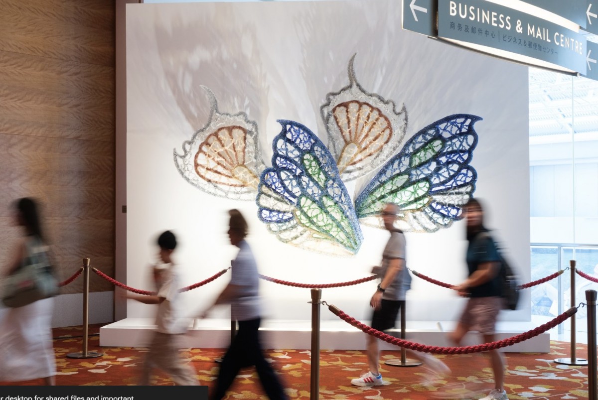 WINGS by Eunice Yeo offered for auction to support the Singapore Red Cross