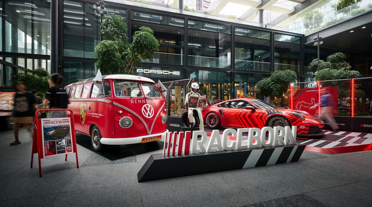Porsche's Raceborn campaign takes pole during Singapore's F1 weekend - THE EDGE SINGAPORE