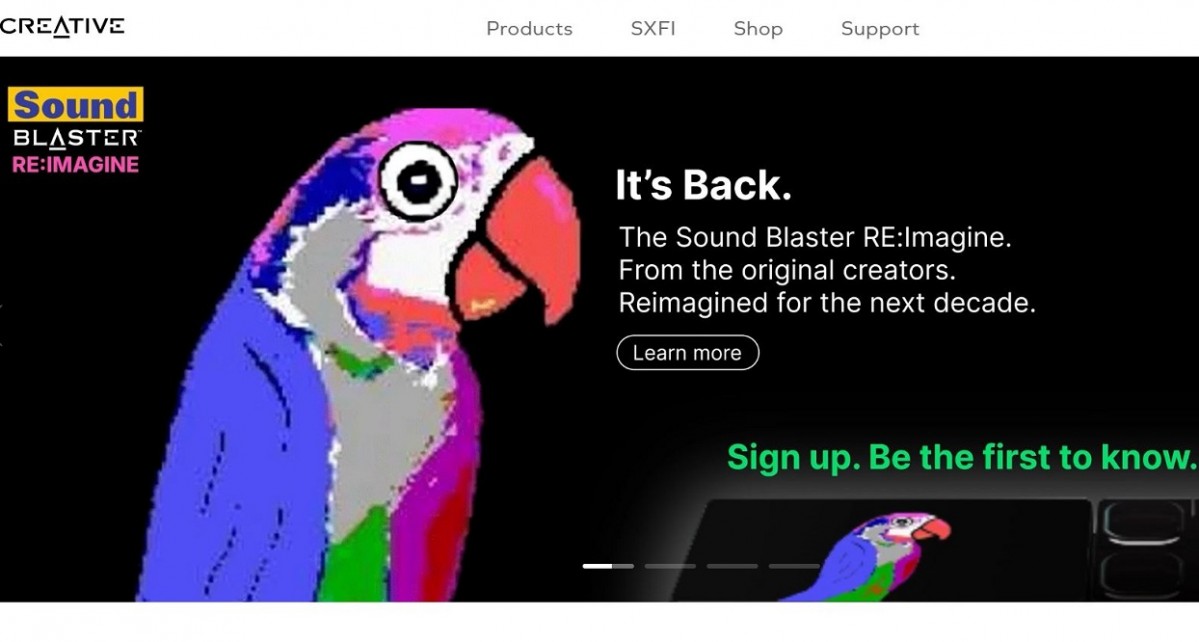 Creative Technology has in recent days teased the introduction of a new variant of its iconic product, the "Soundblaster RE:Imagine" - THE EDGE SINGAPORE