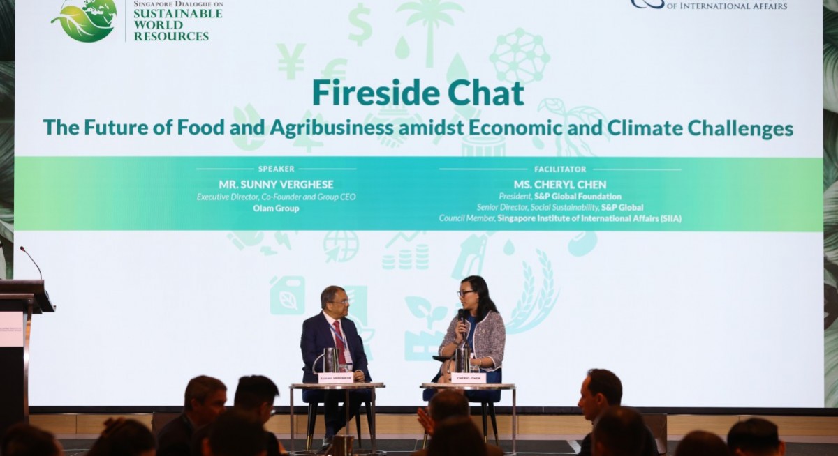 Olam CEO lists ‘eight major gaps’ to close for a food-secure future