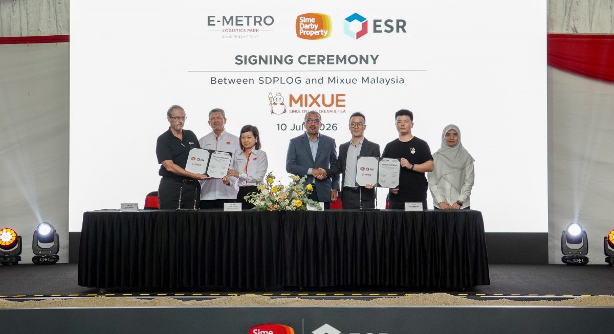 Sime Darby Property, ESR break ground on Metrohub 3 logistics facility in Klang