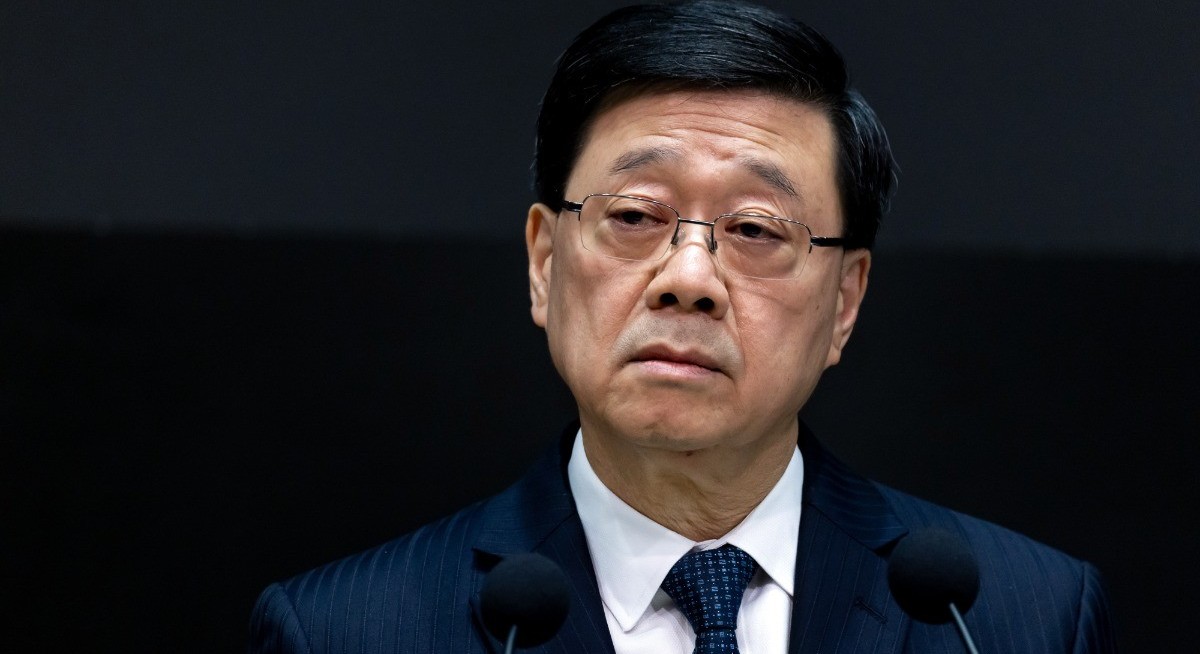 Hong Kong leader says he’s yet to consider possible second term