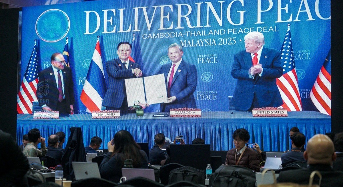 Trump hails peace agreement between Cambodia and Thailand