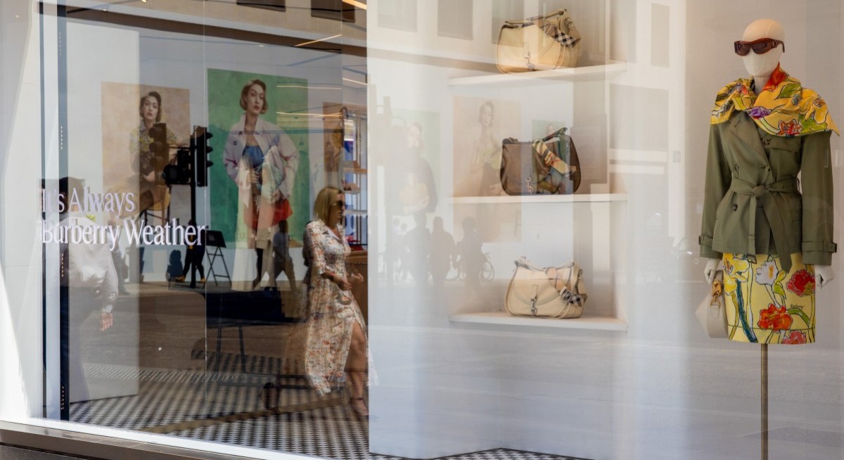 Burberry sales fall less than feared as turnaround takes shape