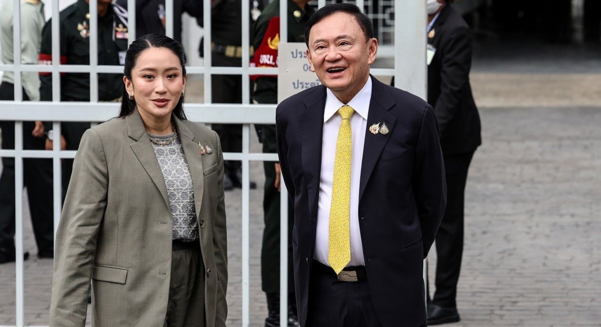 Thai court sends Thaksin to one year in jail for dodging prison