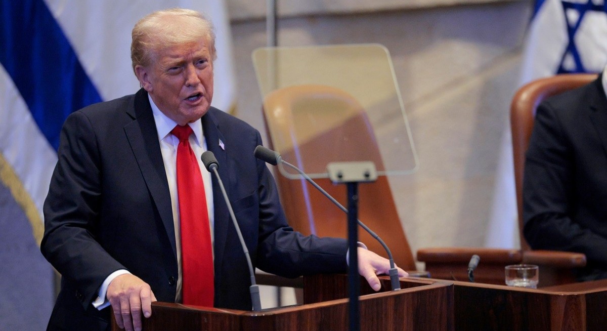 Trump hails ‘dawn of a new Middle East’ in Knesset speech