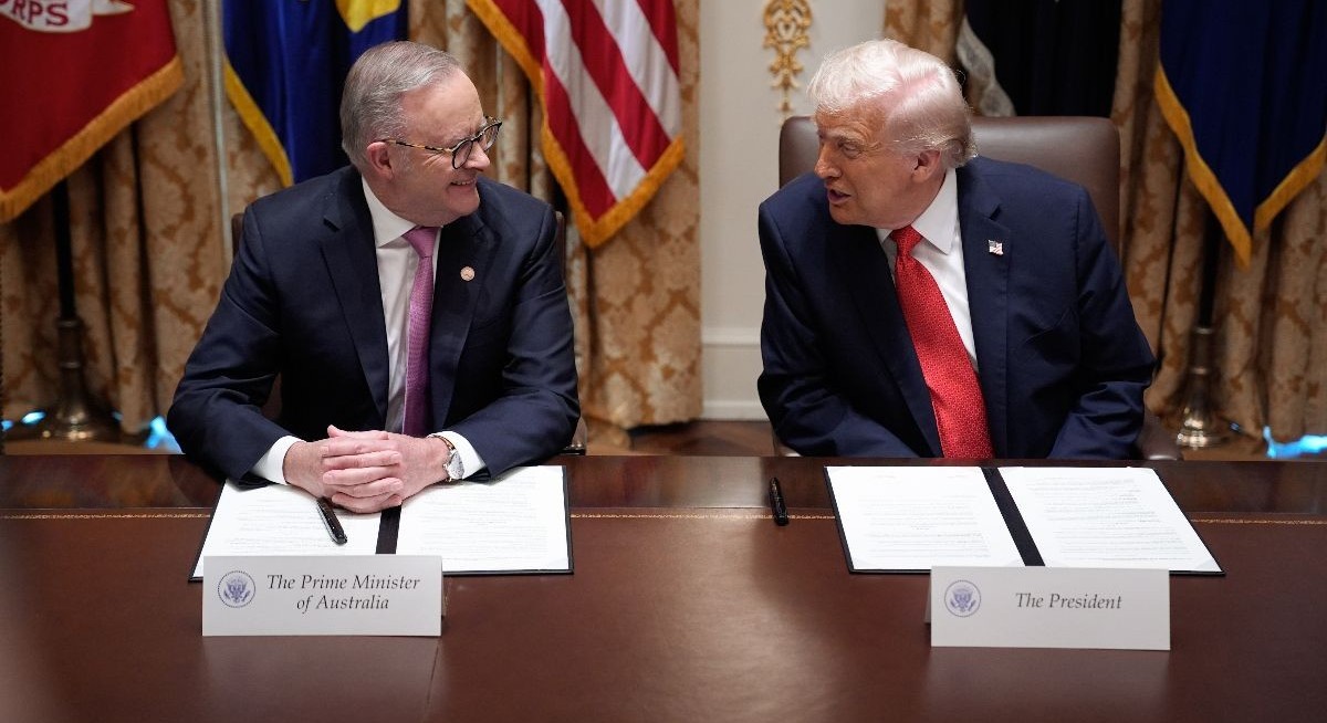 Trump signs agreement on critical minerals with Australia