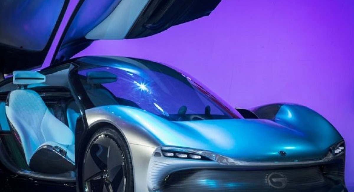 A Trumpchi Enlight Concept automobile, manufactured by Guangzhou Automobile Group.Photographer: Qilai Shen/Bloomberg