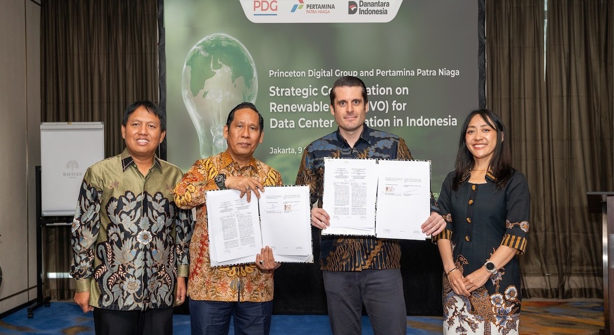 Princeton Digital swaps diesel for biofuel in its Indonesia data centres