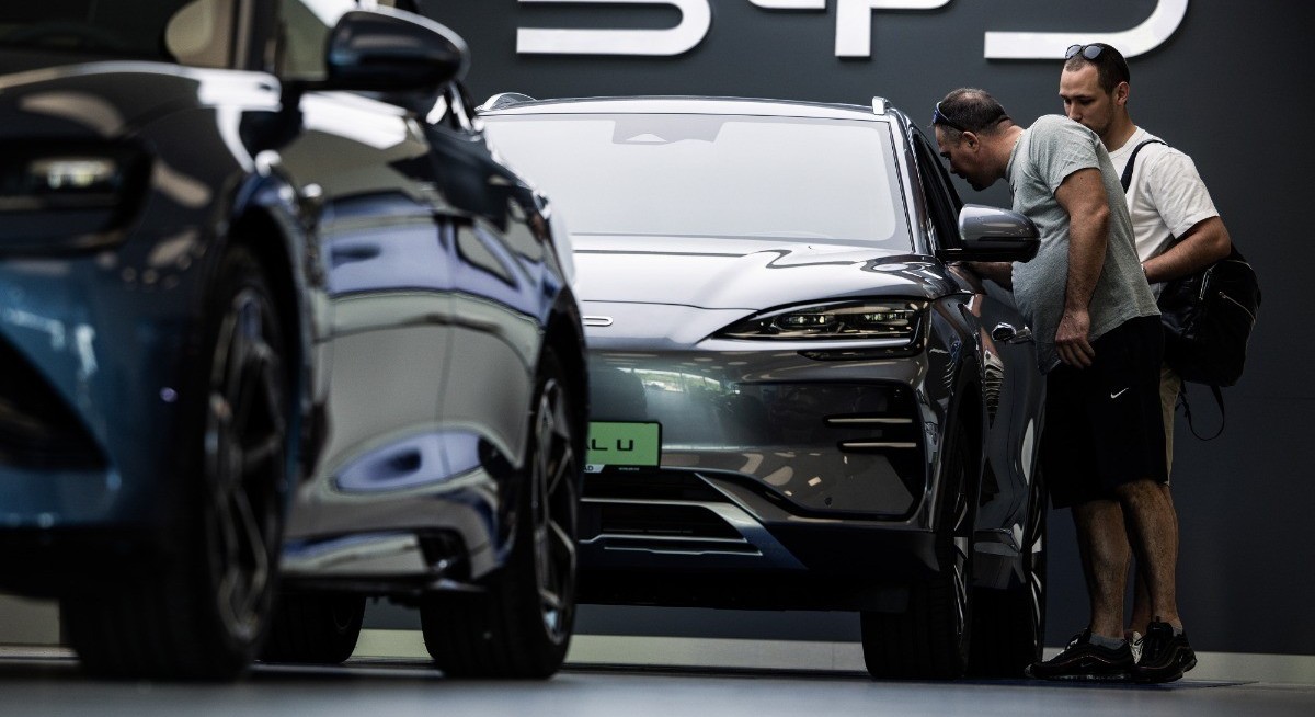 BYD exports jump on Iran oil shock while domestic sales continue to drop 