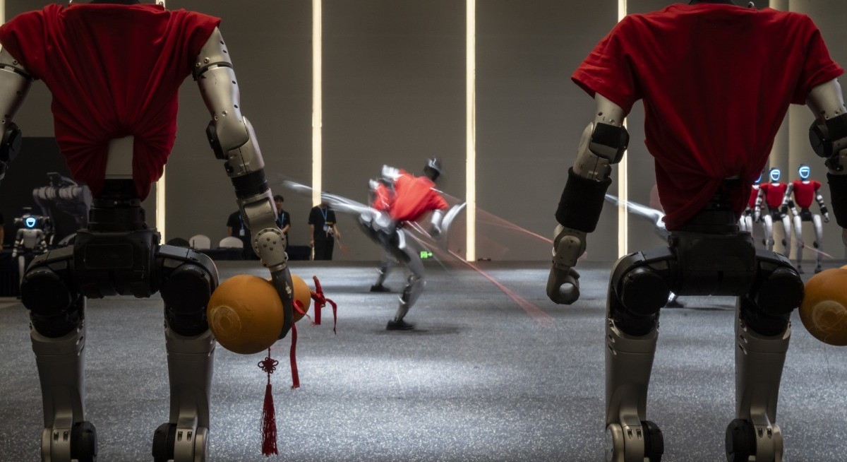 China sends robots into world to learn how to be human