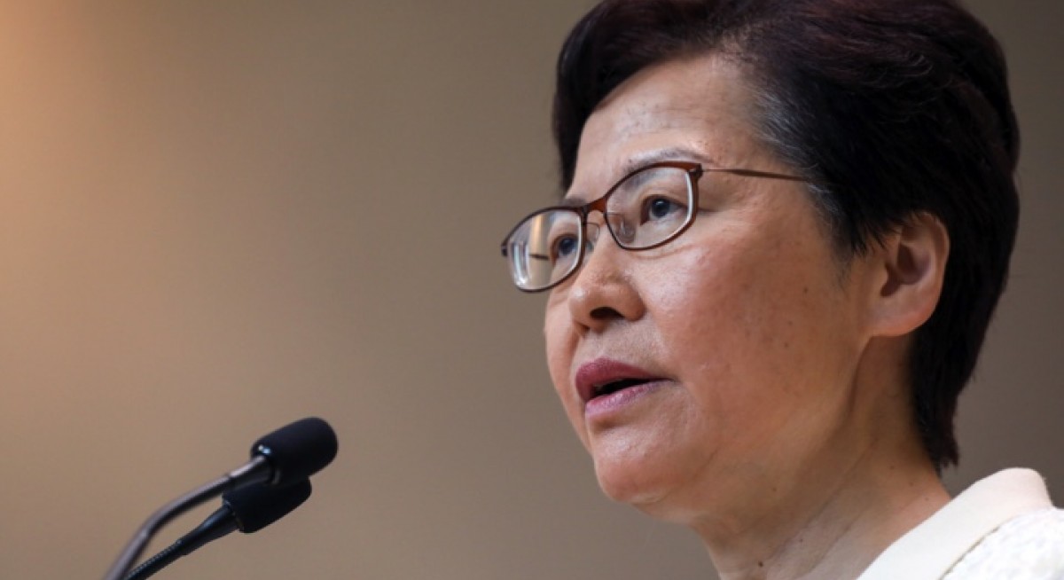 Hong Kong leader announces withdrawal of controversial extradition bill