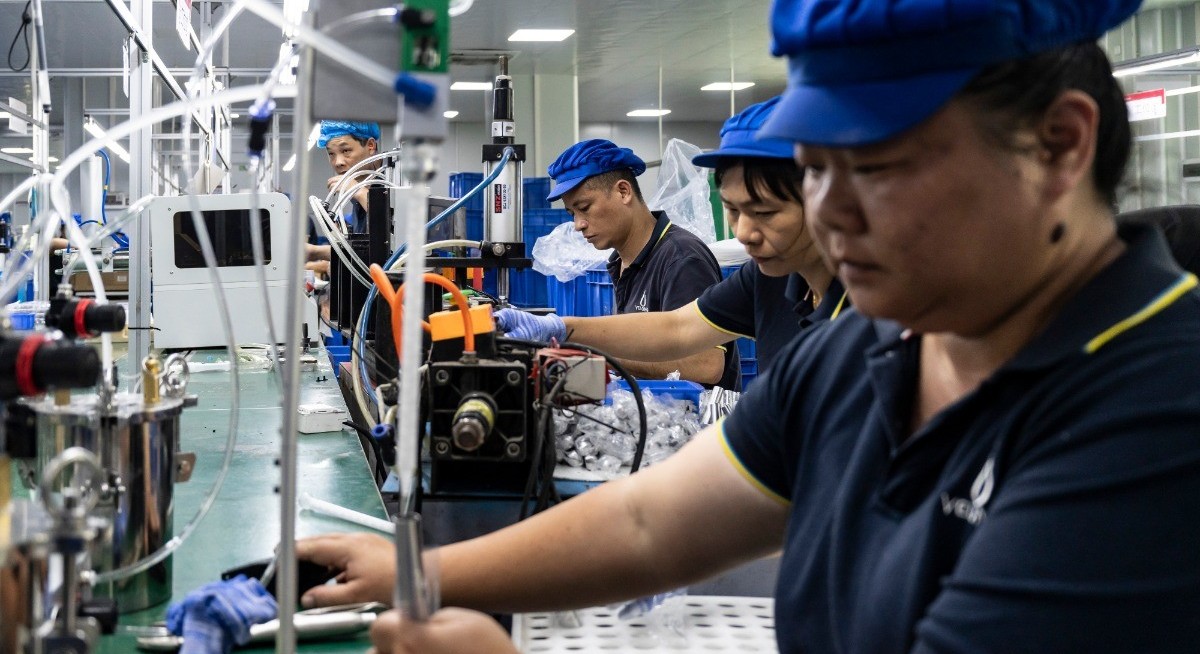 China’s factory activity growth slowed, private survey shows