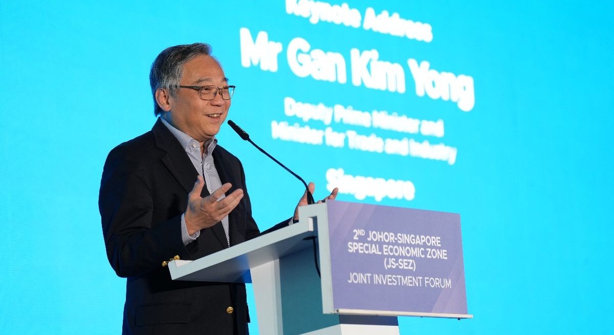 Singapore-based companies have committed over $5.5 bil worth of investments into Johor: DPM Gan