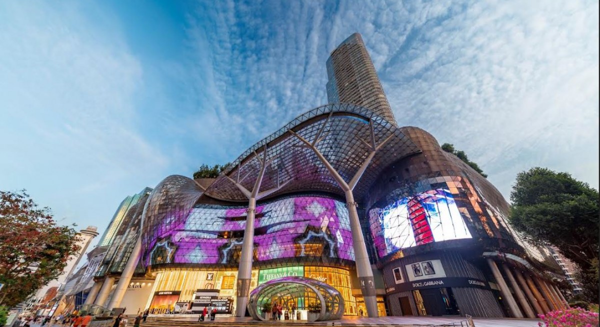 Shopping on Orchard Road for luxury malls