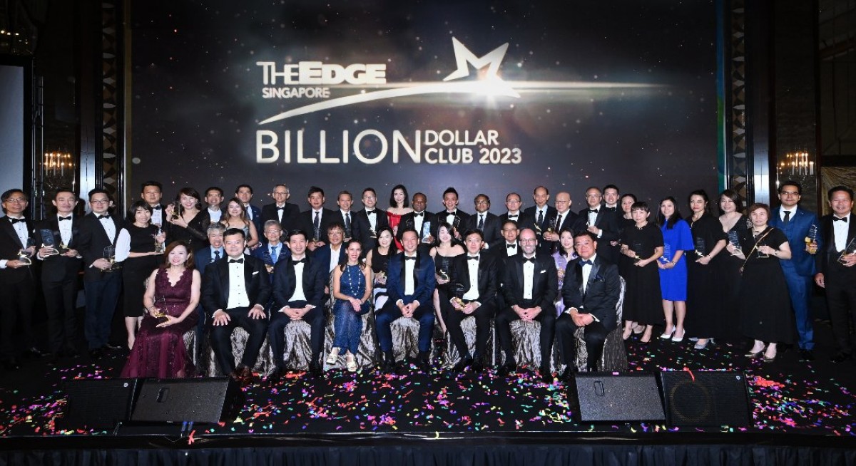 The Edge Singapore unveils winners of 2023 Billion Dollar Club - THE EDGE SINGAPORE