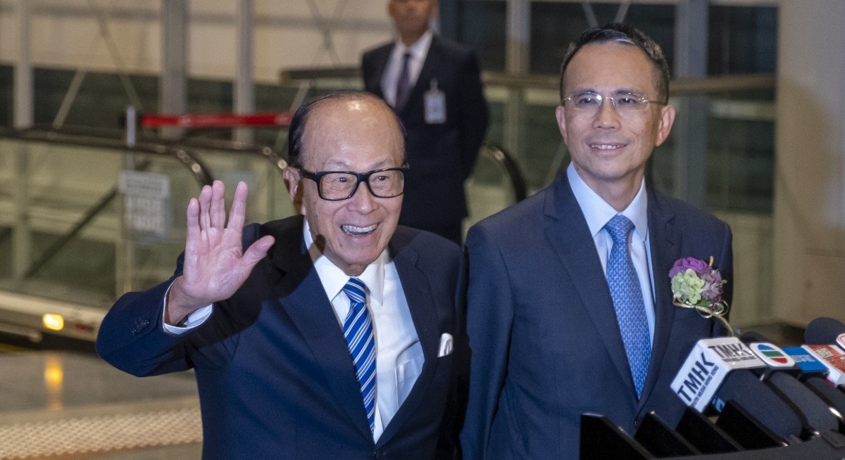 HK billionaire Li Ka-shing is remaking his empire as generational shift looms