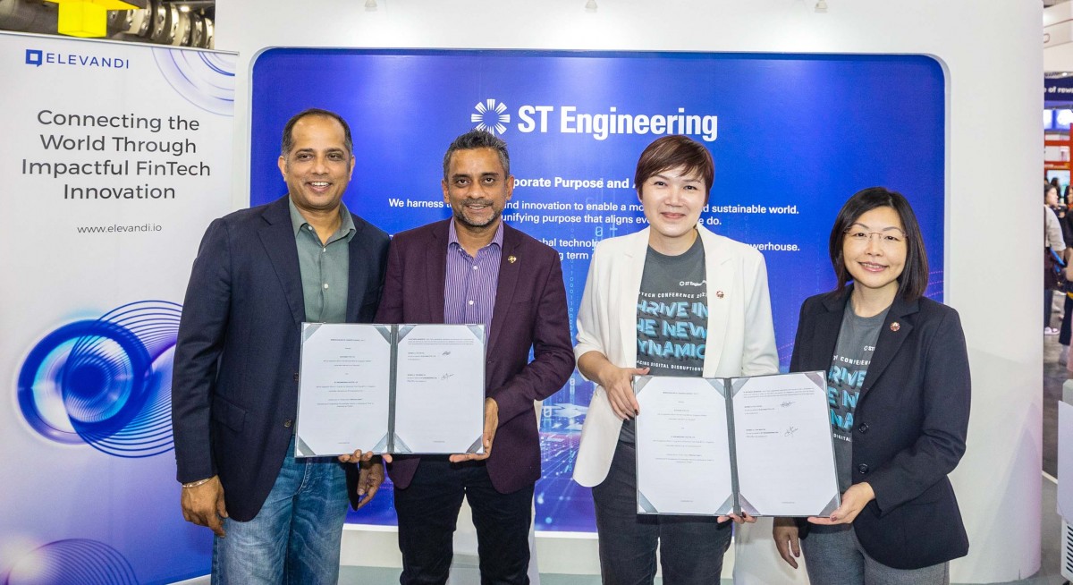 ST Engineering signs MOU with Elevandi to support fintech start-ups in ...
