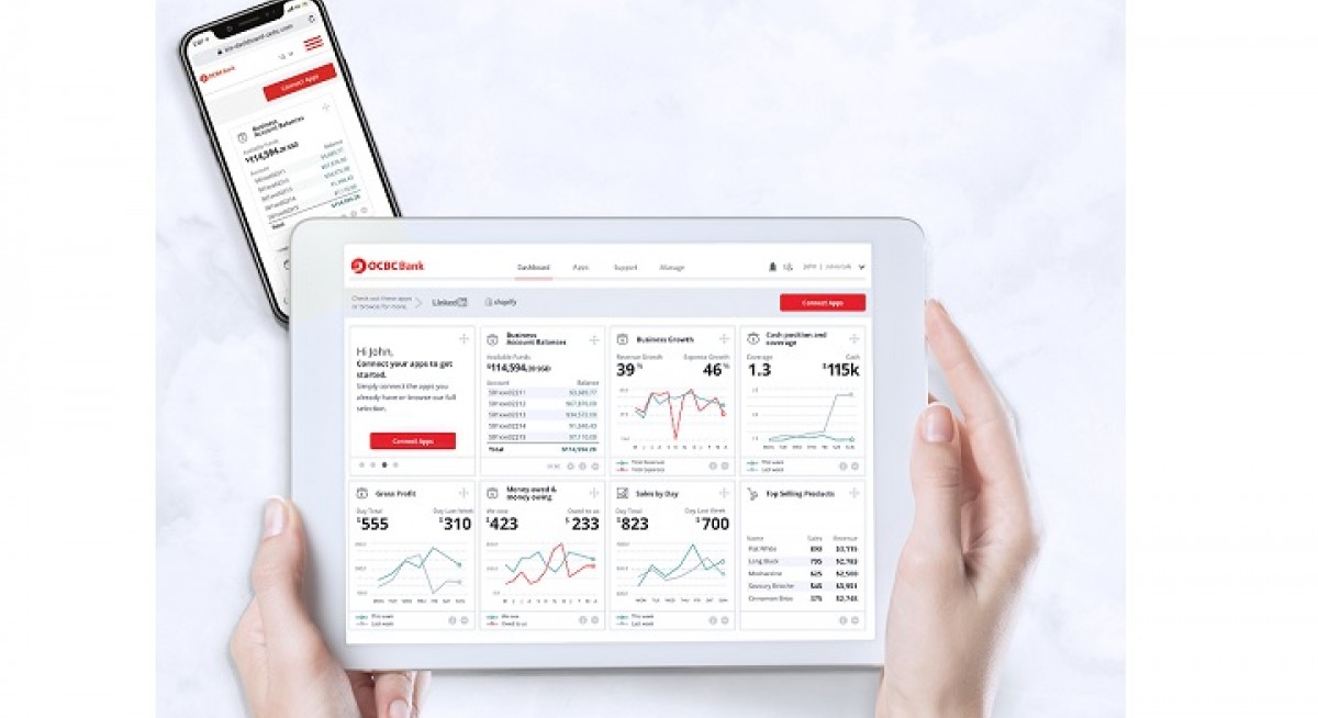 OCBC Bank launches one-stop digital business dashboard for SME customers 