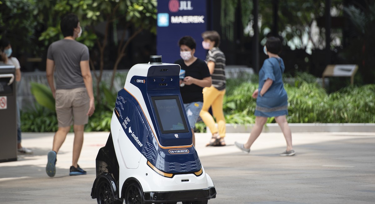 Paya Lebar Quarter leverages Certis' robot to enhance the shopper experience