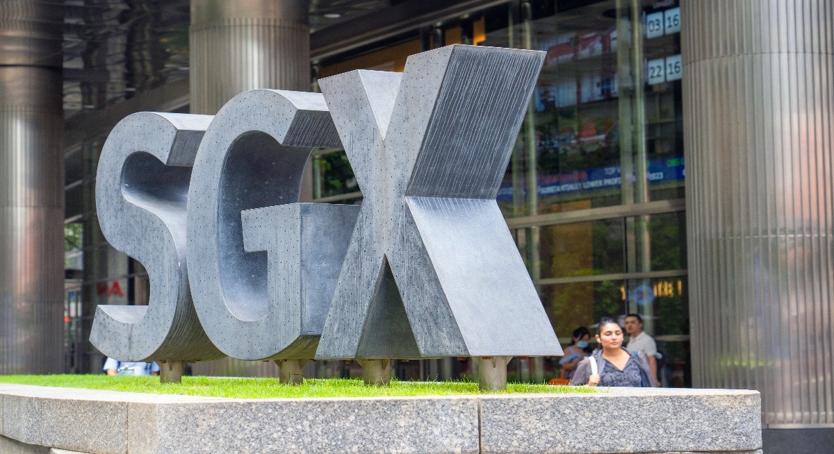 The value of remaining listed on SGX