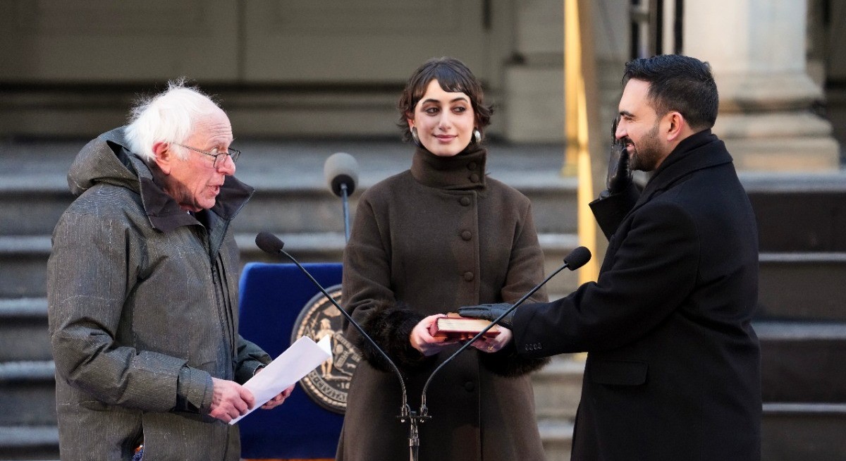 Mamdani digs in on progressive agenda at NYC mayor inauguration