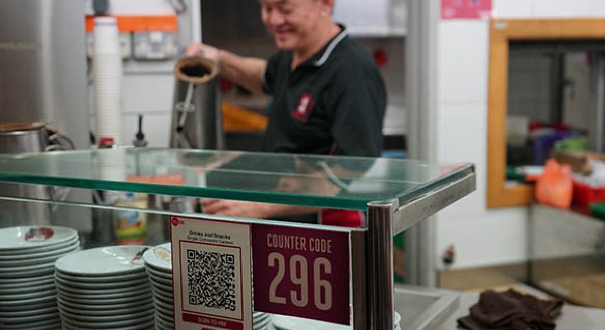 Singtel Dash adopts Singapore Quick Response Code (SG QR). Photo by Singtel.