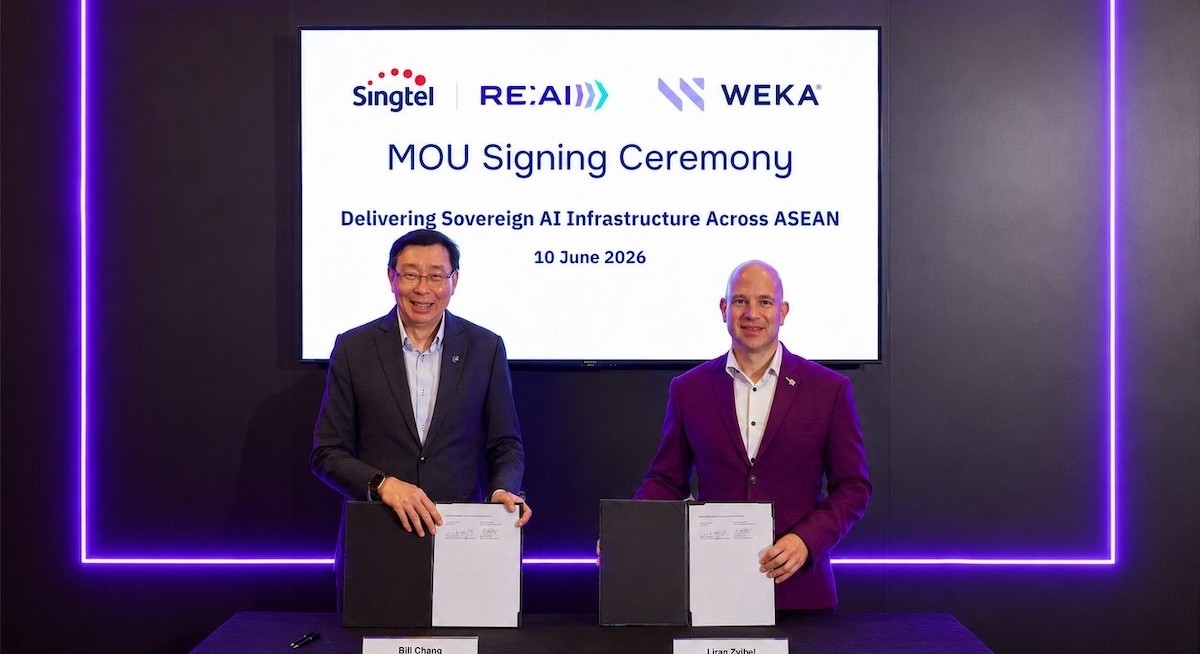 Singtel Digital InfraCo’s RE:AI and WEKA to jointly deliver sovereign AI solutions across Asean
