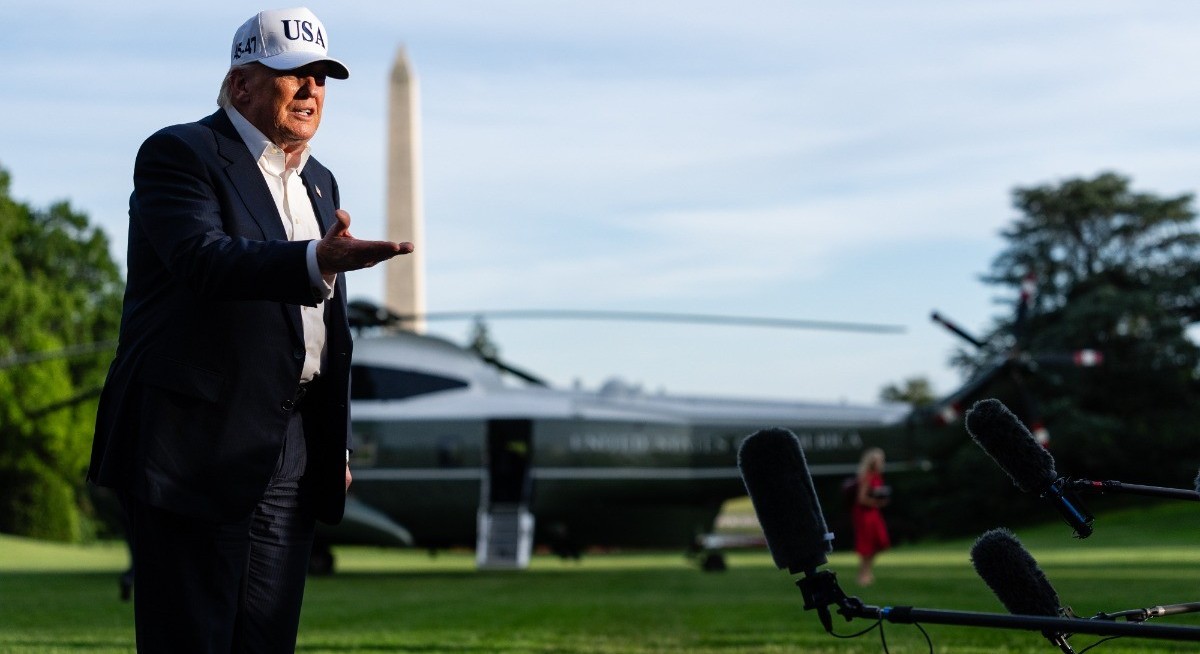 Trump says he held off bombing Iran after Gulf states appealed