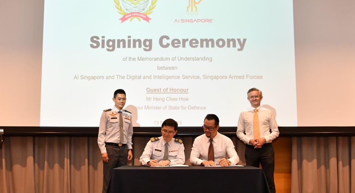 SAF's DIS partners AI Singapore to strengthen its AI capabilities