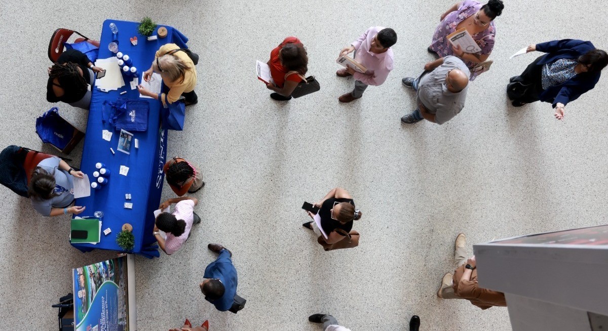 US jobless claims rise to 210,000 as continuing claims hit two-year low