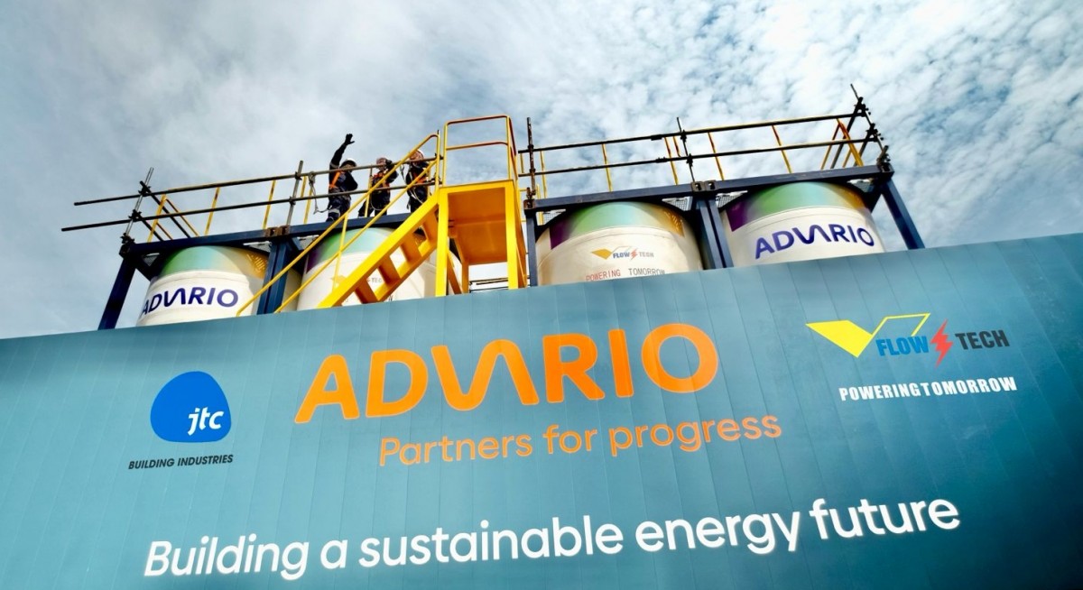 JTC, Advario, VFlowTech sign MOU to scale clean energy storage capacity ...
