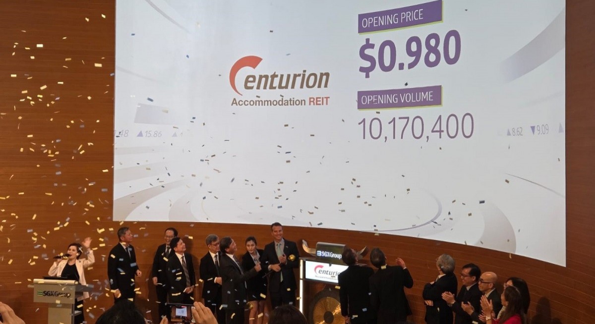 Centurion Accommodation REIT ends debut trading at 96 cents, 9.1% above IPO price