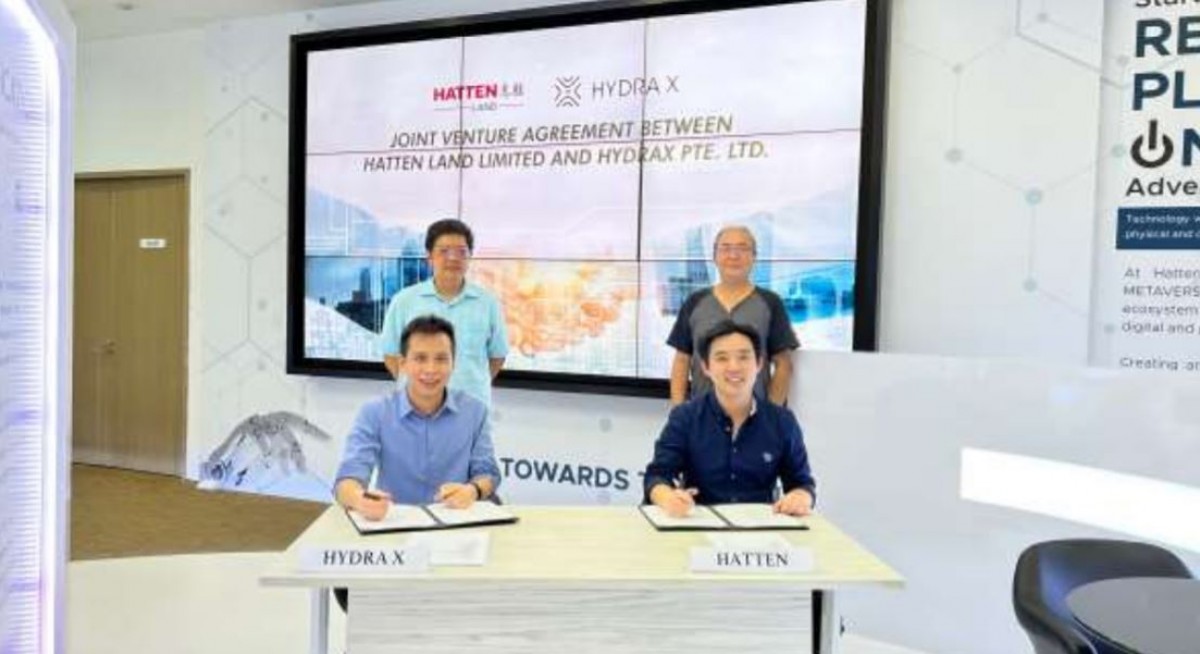 Hatten Land forms JV with HydraX to develop and operate cryptocurrency exchanges in Singapore and Malaysia