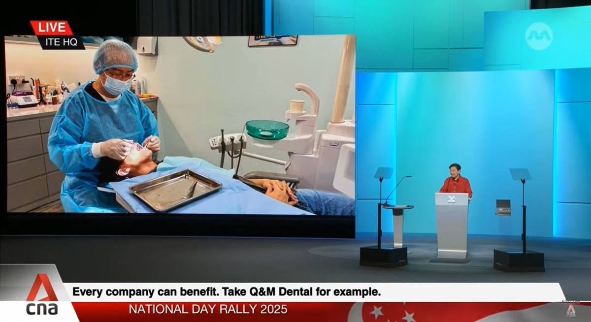 Q&M Dental gains after National Day Rally mention, analysts expect M&A after $130 mil ‘war chest’ bond listing