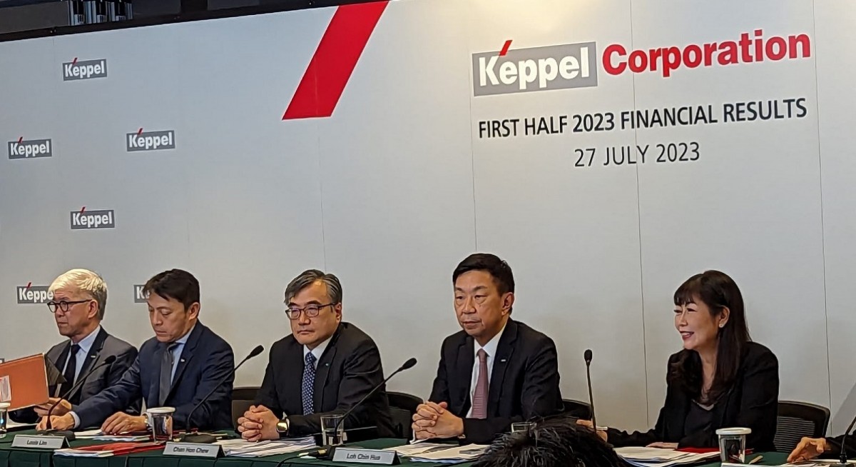Sale of offshore and marine unit lifts Keppel Corp's 1HFY2023 earnings to record $3.6 billion