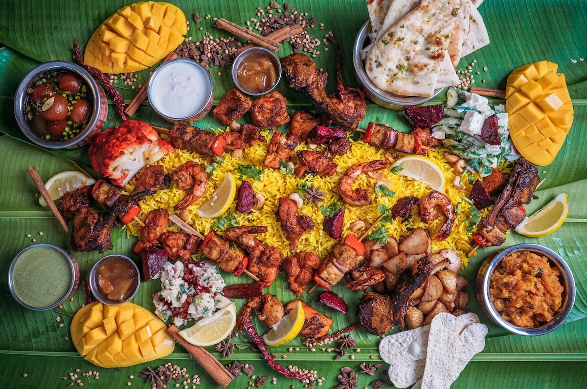 A massage and a meal