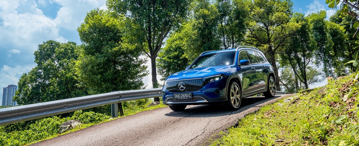 Mercedes-Benz EQB 250+ "Electric Art" Drive Review : Art Class - THE EDGE SINGAPORE