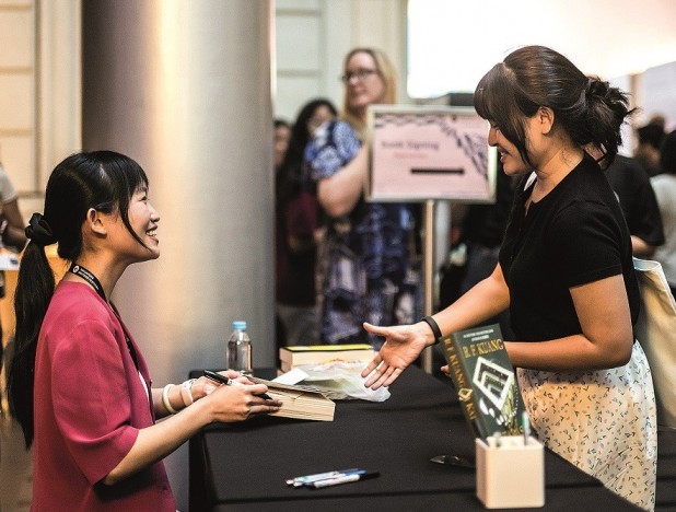 Last October, Kuang signed a new four-book deal with HarperCollins - THE EDGE SINGAPORE